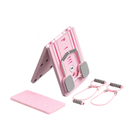 Folded board with accessories